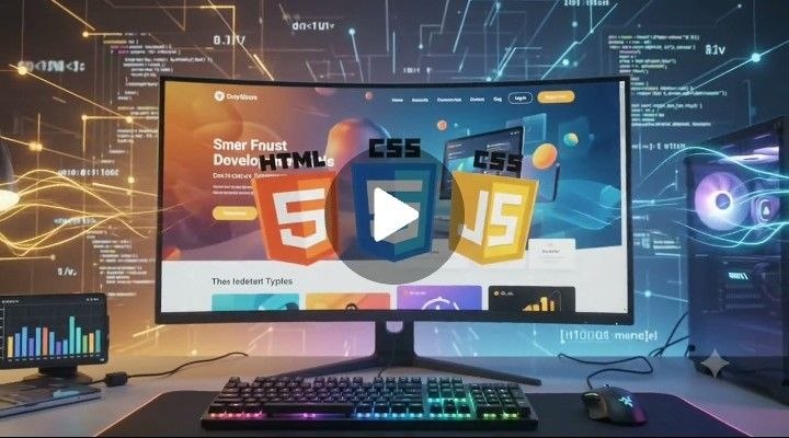 Frontend Web Development with HTML, CSS & JavaScript